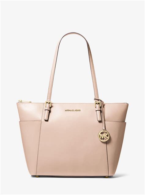 michael kors jet set saffiano purse|michael kors saffiano large.